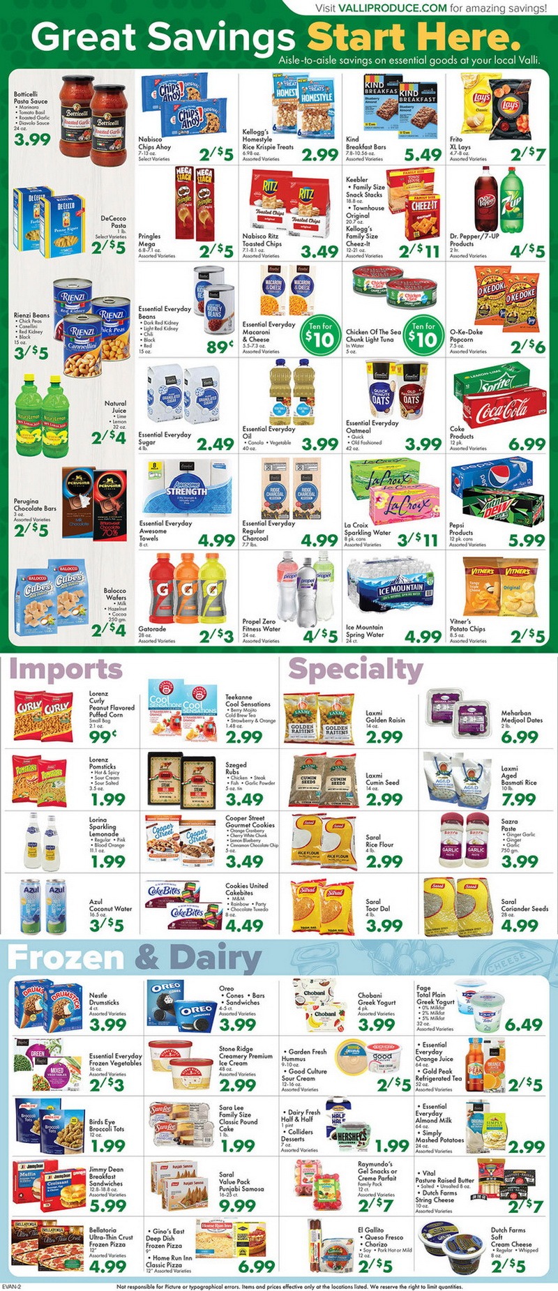 Valli Produce Weekly Ad June 07 – June 13, 2023