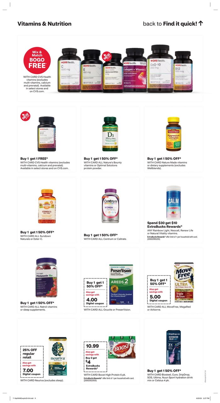 CVS Weekly Ad July 16 July 22, 2023