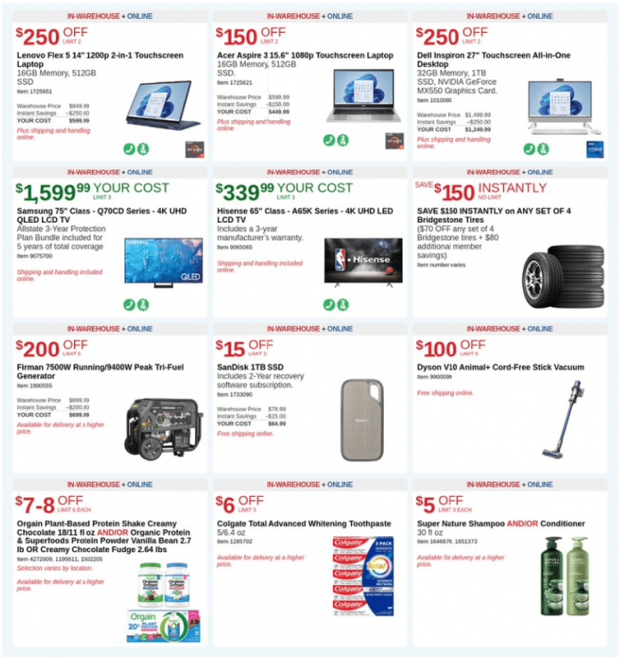 Costco Monthly Ad July 01 July 31, 2023