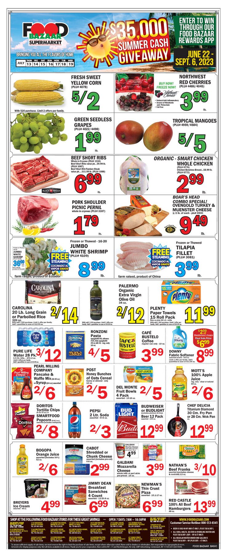 Food Bazaar Weekly Ad Jul 13 Jul 19, 2023