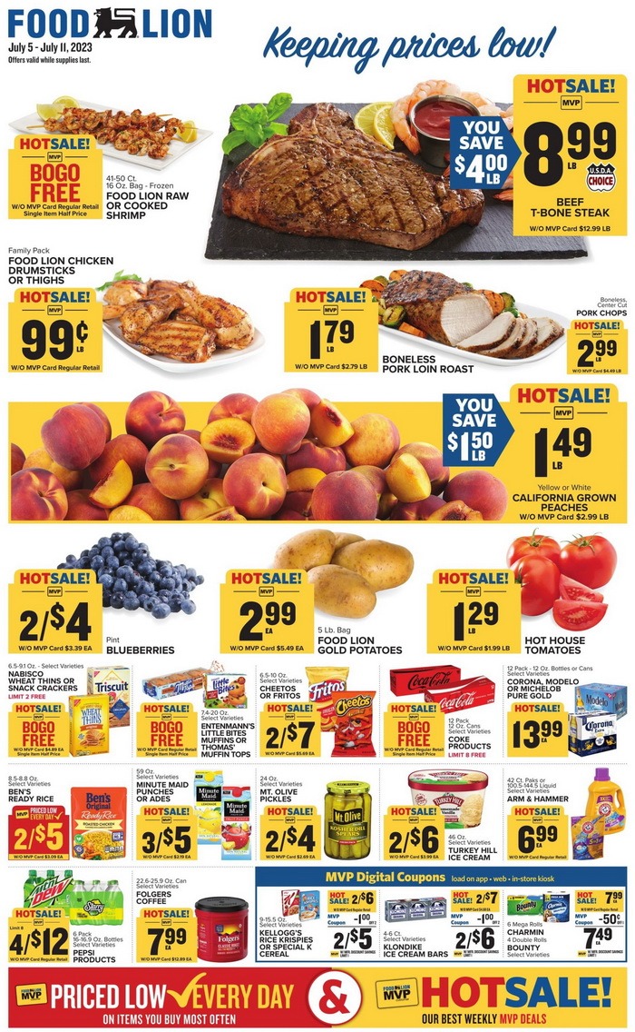 Food Lion Weekly Ad July 05 July 11, 2023