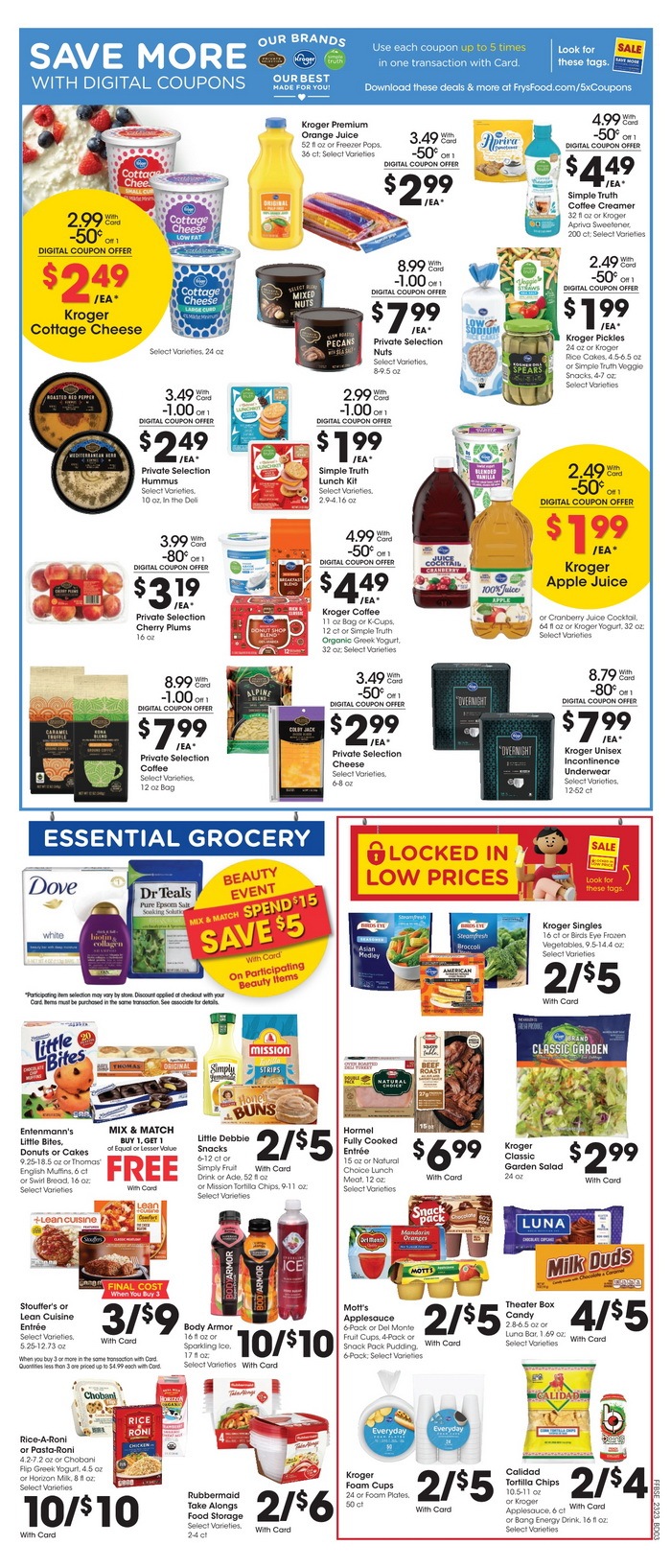 Fry's Food Weekly Ad July 05 – July 11, 2023