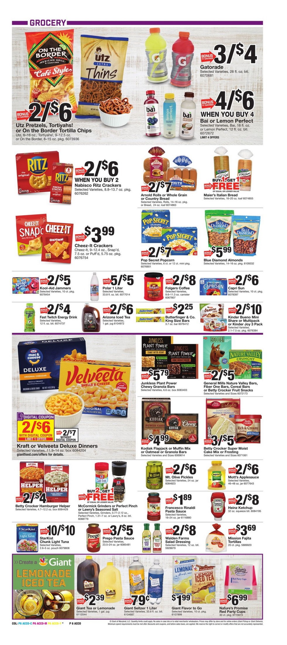 Giant Food Weekly Flyer Jul 14 – Jul 20, 2023