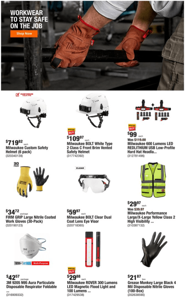 Home Depot Pro Weekly Ad July 10 July 17, 2023