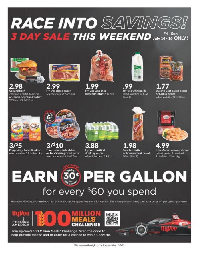 HyVee Weekend Flyer Jul 14 Jul 17, 2023