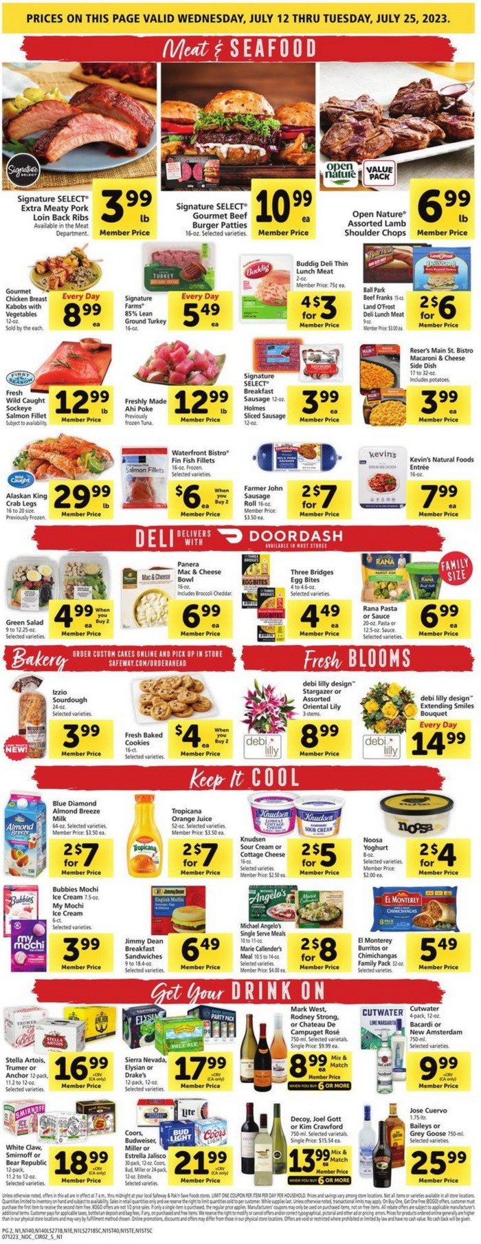 Safeway Weekly Ad July 12 – July 18, 2023