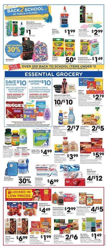 Smith's Food and Drug Weekly Ad July 12 – July 18, 2023