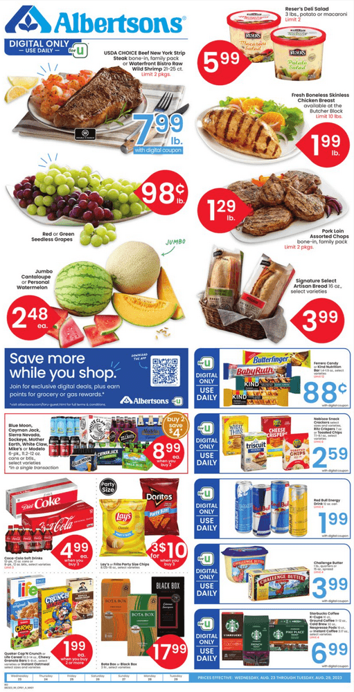 Albertsons Weekly Ad Aug 23 Aug 29, 2023