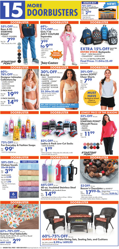 Boscov's Back to School Ad Aug 17 – Aug 23, 2023