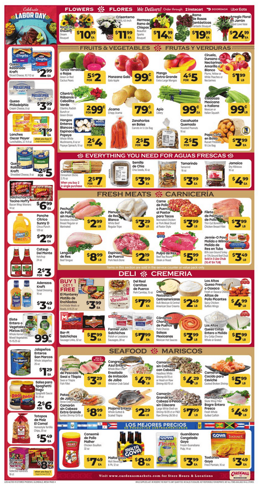 Cardenas Weekly Ad Aug 30 – Sep 05, 2023 (Labor Day Promotion Included)