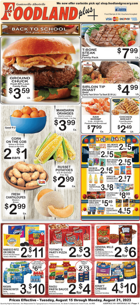 Foodland(US) Weekly Ad Aug 15 – Aug 21, 2023