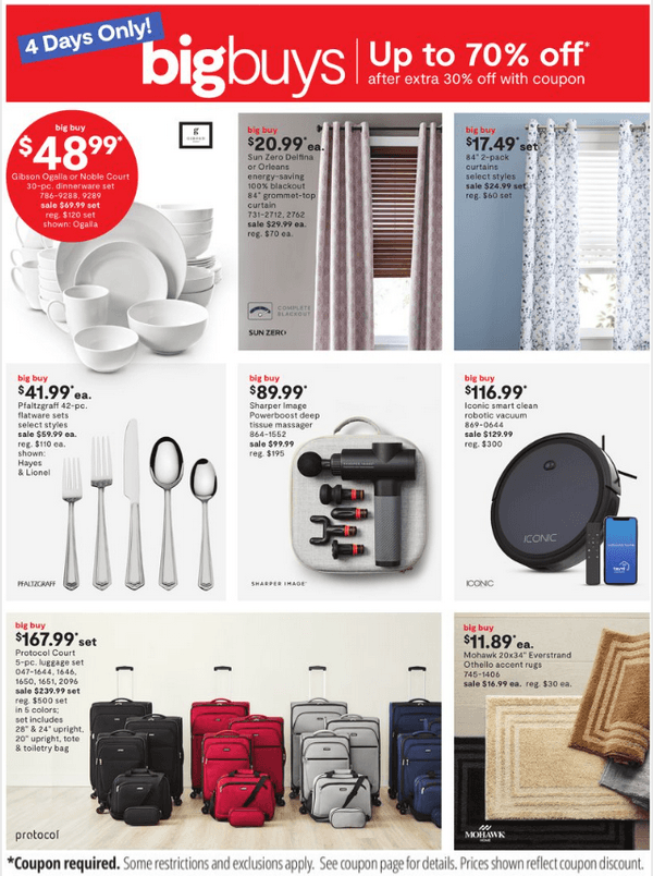 JCPenney Labor Day Home Sale Aug 24 Sep 10, 2023