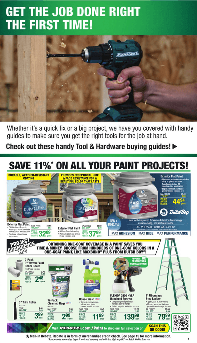 Menards Weekly Ad Aug 16 Aug 27, 2023