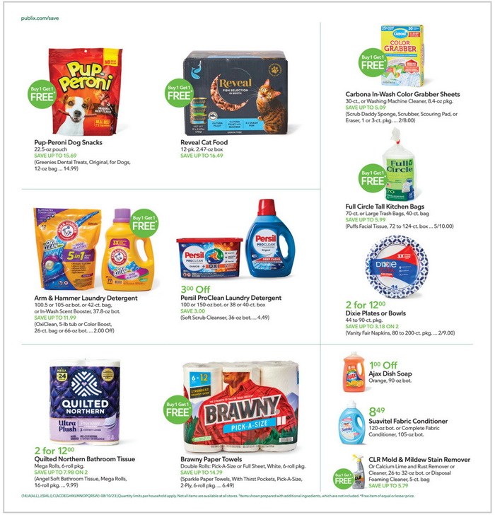 Publix Weekly Ad Aug 09 – Aug 15, 2023