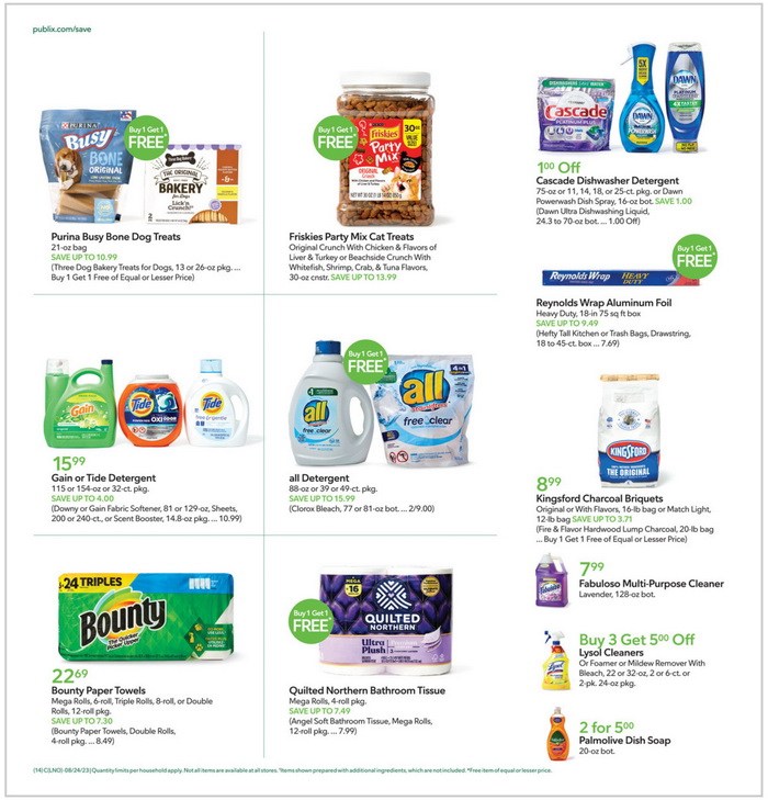 Publix Weekly Ad Aug 23 – Aug 29, 2023