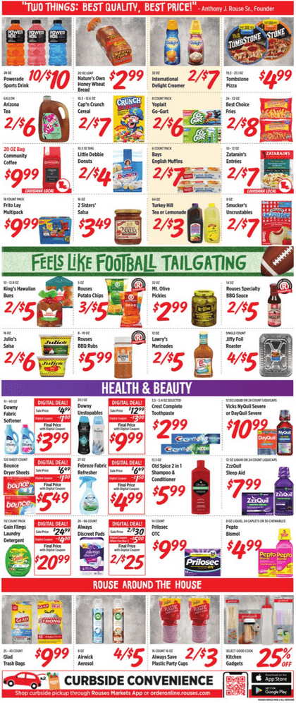 Rouses Weekly Ad Aug 16 – Aug 23, 2023