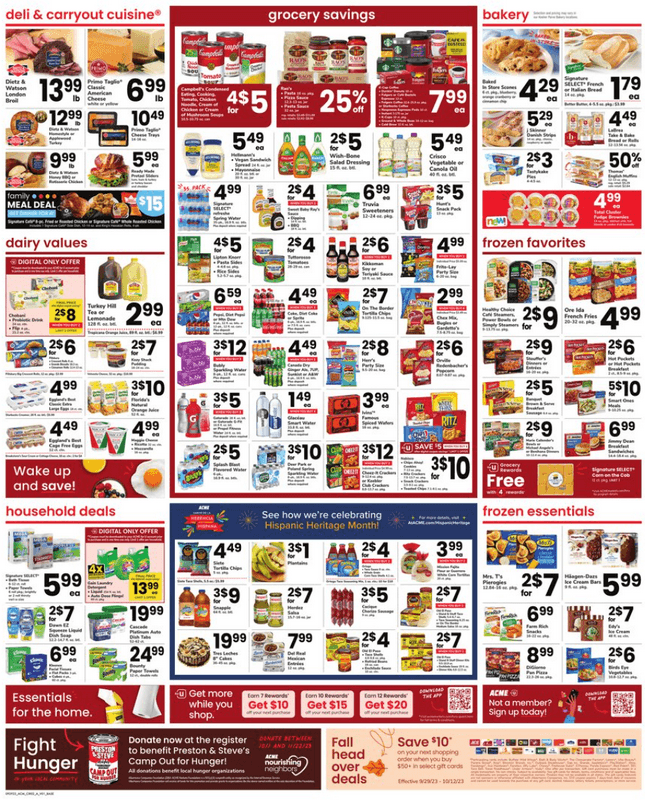 ACME Weekly Ad Sep 29 – Oct 05, 2023