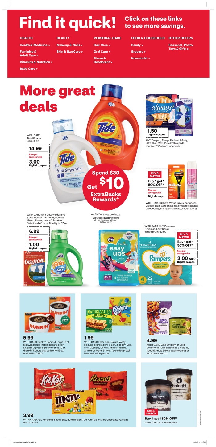 CVS Weekly Ad Oct 01 – Oct 07, 2023 (Halloween Promotion Included)