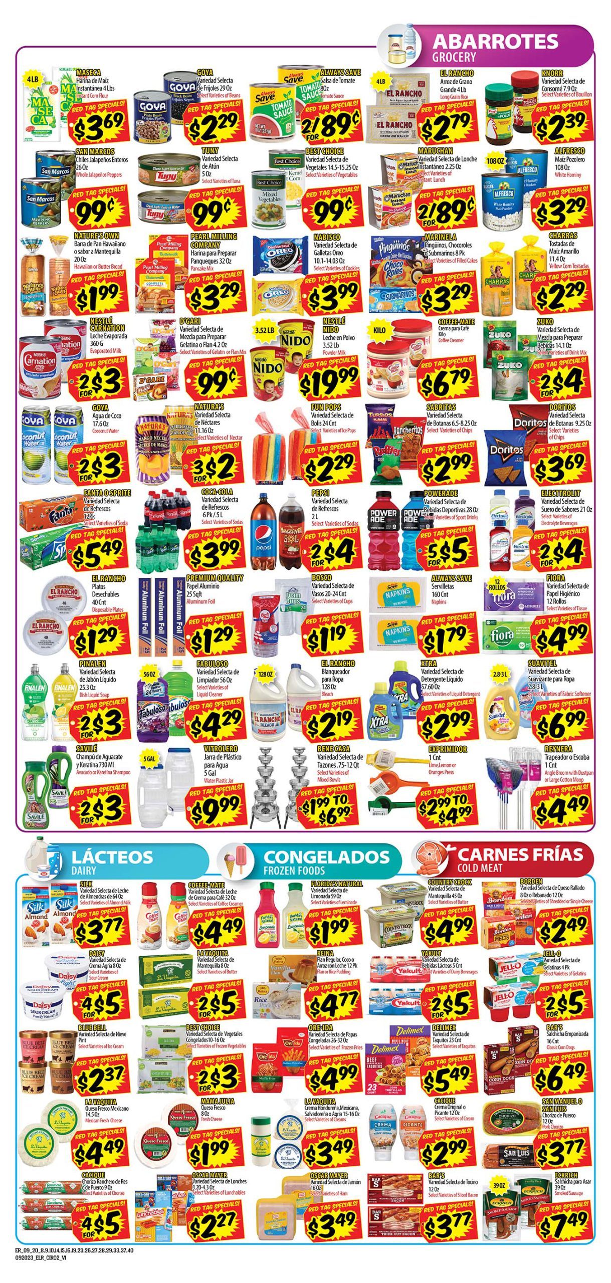 El Rancho Weekly Ad Sep 20 – Sep 26, 2023