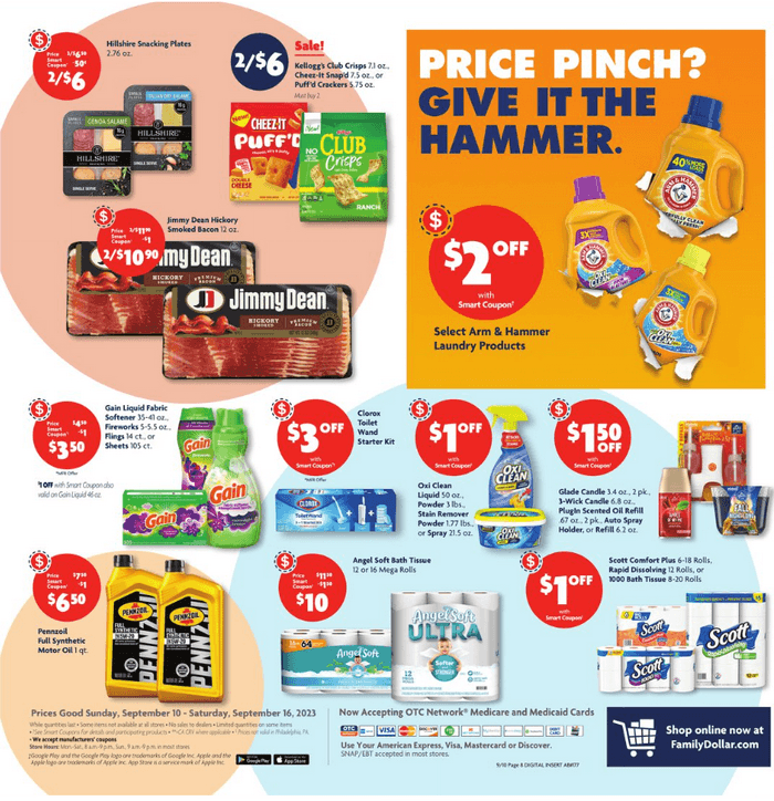 Family Dollar Weekly Ad Sep 10 – Sep 16, 2023