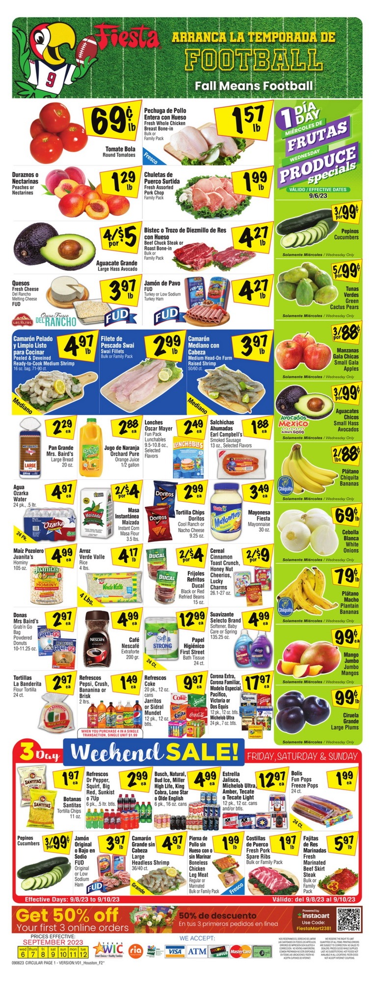 Fiesta Mart Weekly Ad Sep 06 – Sep 12, 2023