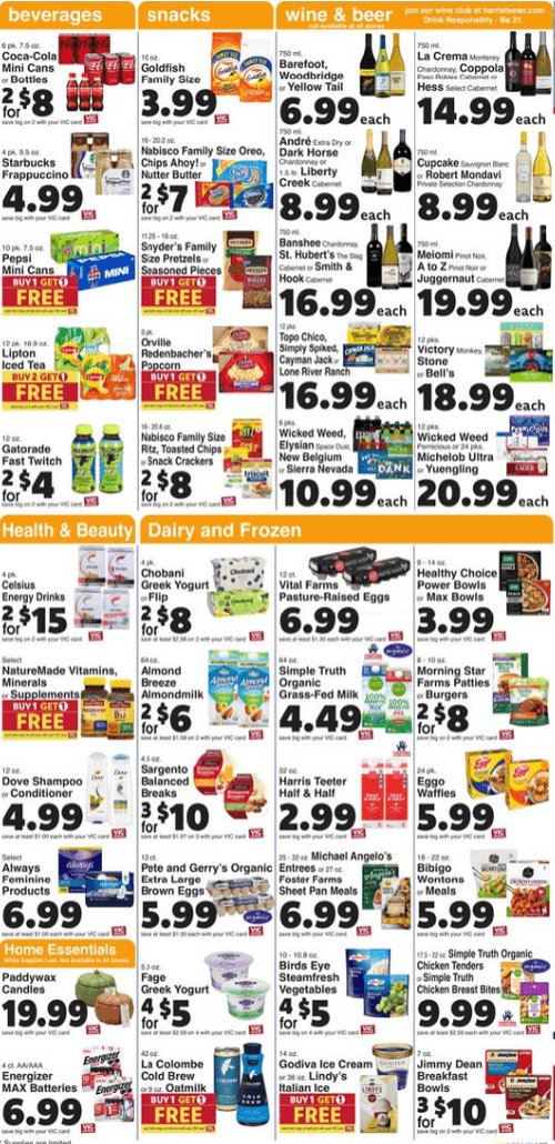 Harris Teeter Weekly Ad Oct 04 – Oct 10, 2023