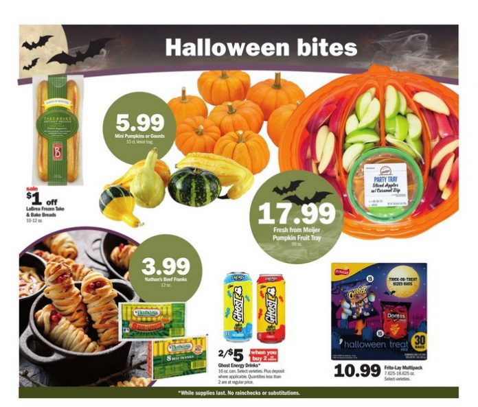 Meijer Halloween Ad Oct 15 Oct 21, 2023