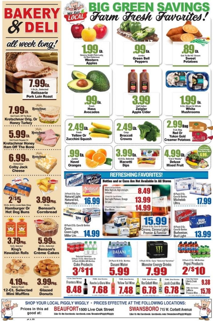 Piggly Wiggly Weekly Ad Oct 18 – Oct 24, 2023