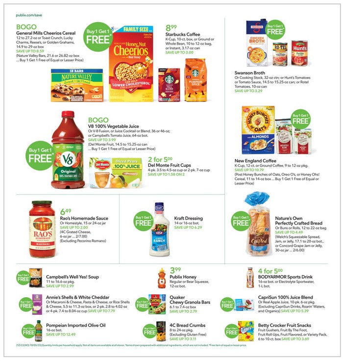 Publix Weekly Ad Oct 04 – Oct 10, 2023