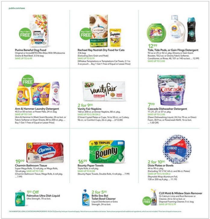 Publix Weekly Ad Oct 25 – Oct 31, 2023 (Halloween Promotion Included)