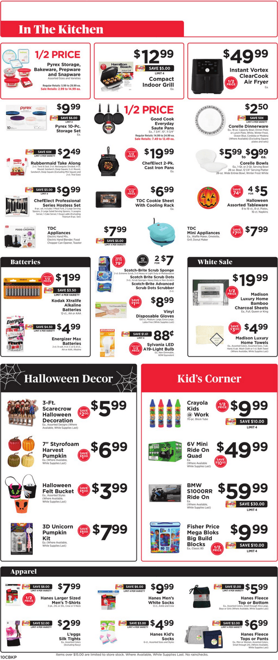 ShopRite Weekly Ad Oct 13 Oct 19, 2023 (Halloween Promotion Included)