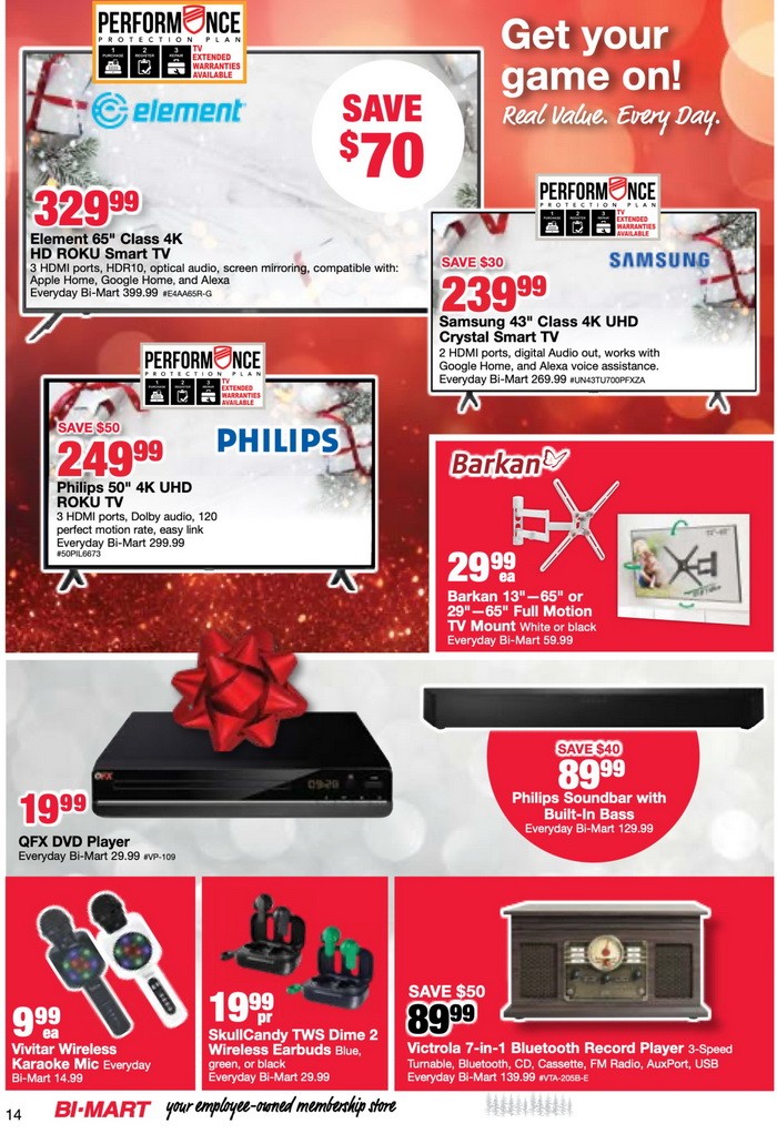 Bi-Mart Weekly Ad Nov 28 – Dec 12, 2023