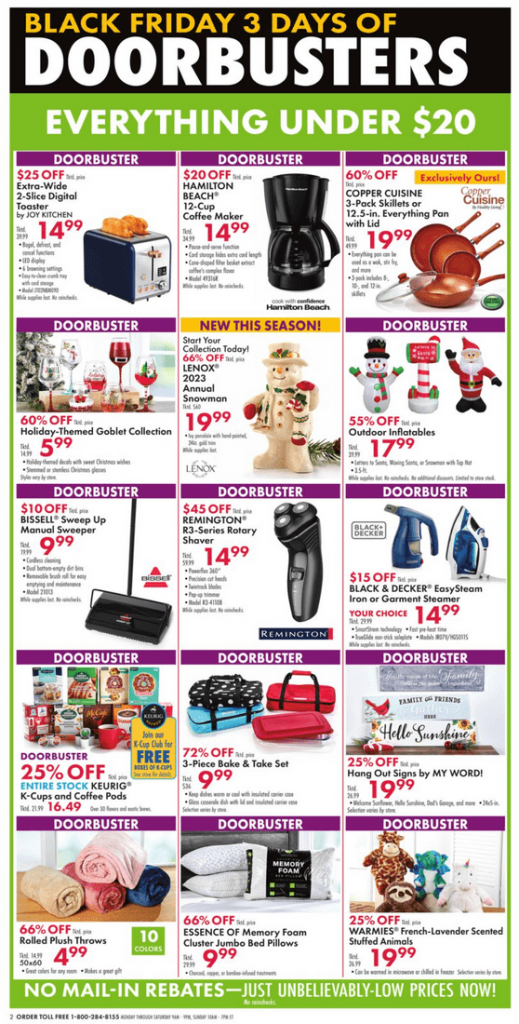 Boscov's Black Friday Ad Nov 23 Nov 26, 2023