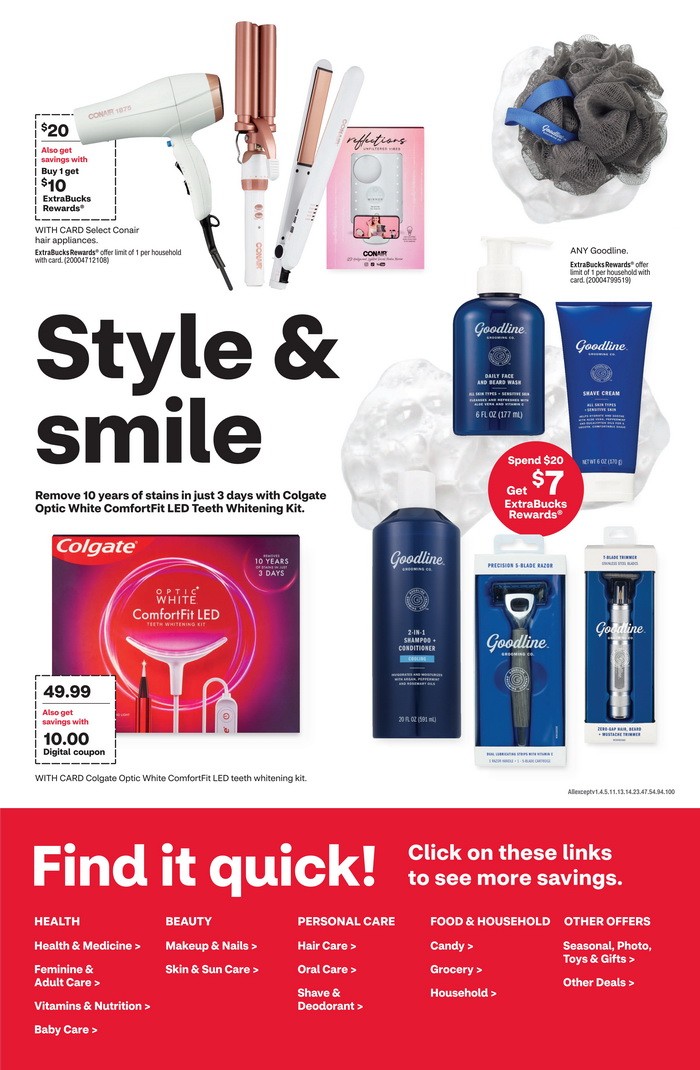 CVS Weekly Ad Nov 19 Nov 25, 2023 (Thanksgiving Promotion Included)