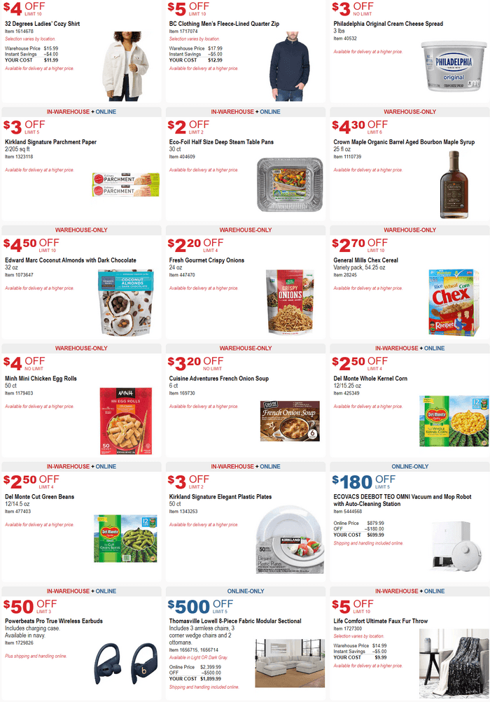 Costco Holiday Savings Ad Oct 30 Nov 12, 2023