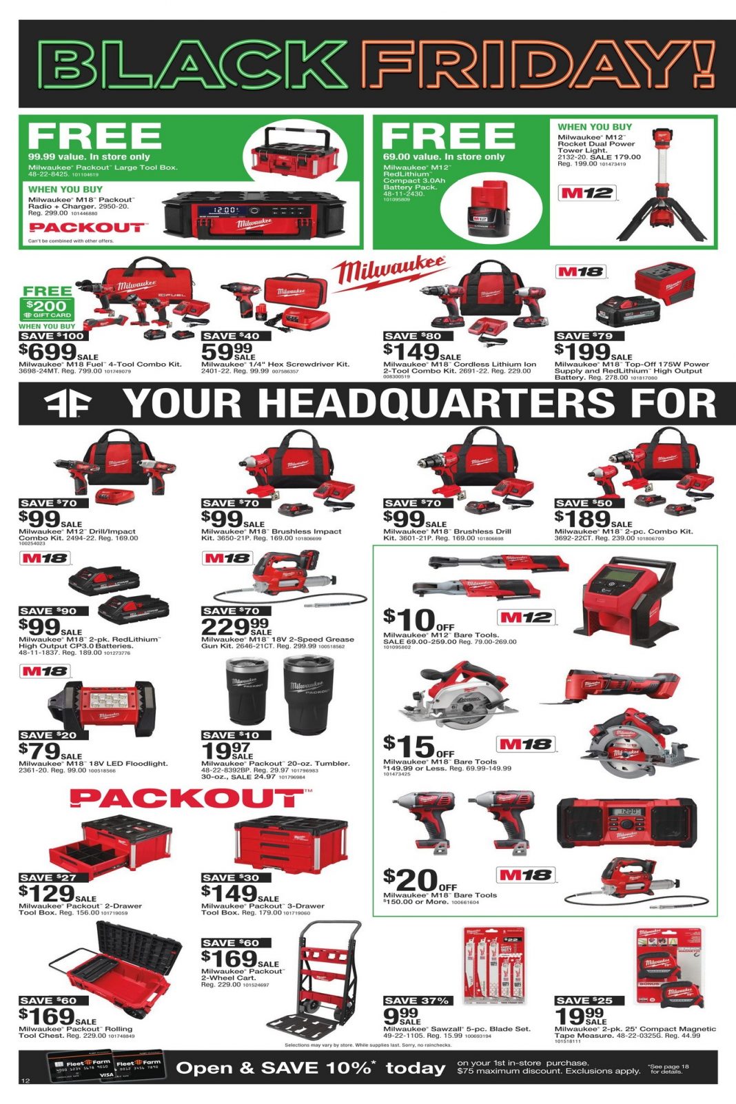 Fleet Farm Black Friday Ad Nov 24 Nov 25, 2023