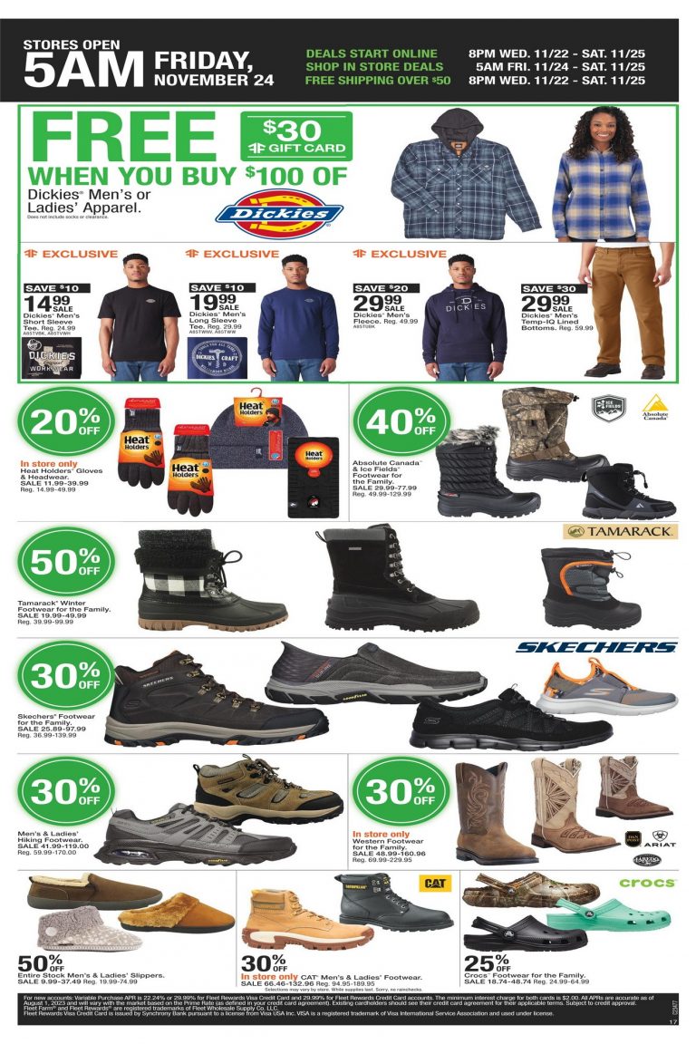 Fleet Farm Black Friday Ad Nov 24 Nov 25, 2023