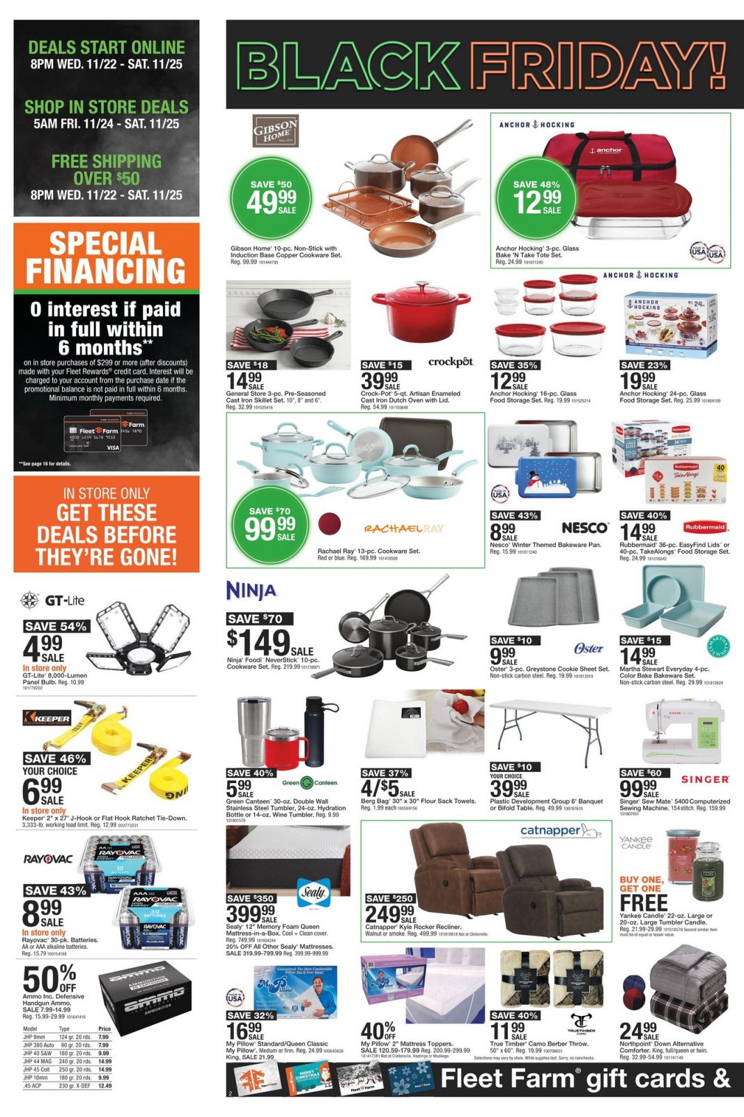 Fleet Farm Black Friday Ad Nov 24 Nov 25, 2023