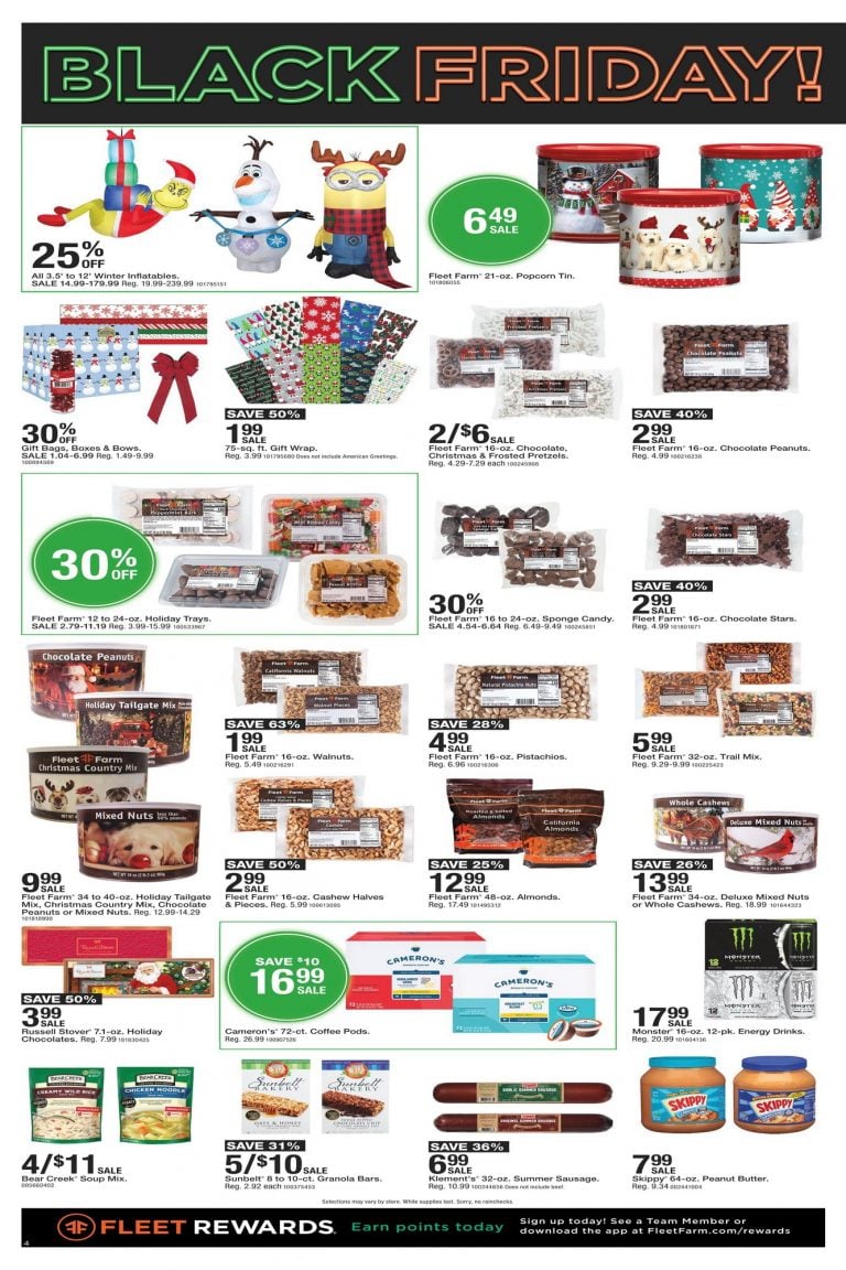 Fleet Farm Black Friday Ad Nov 24 Nov 25, 2023