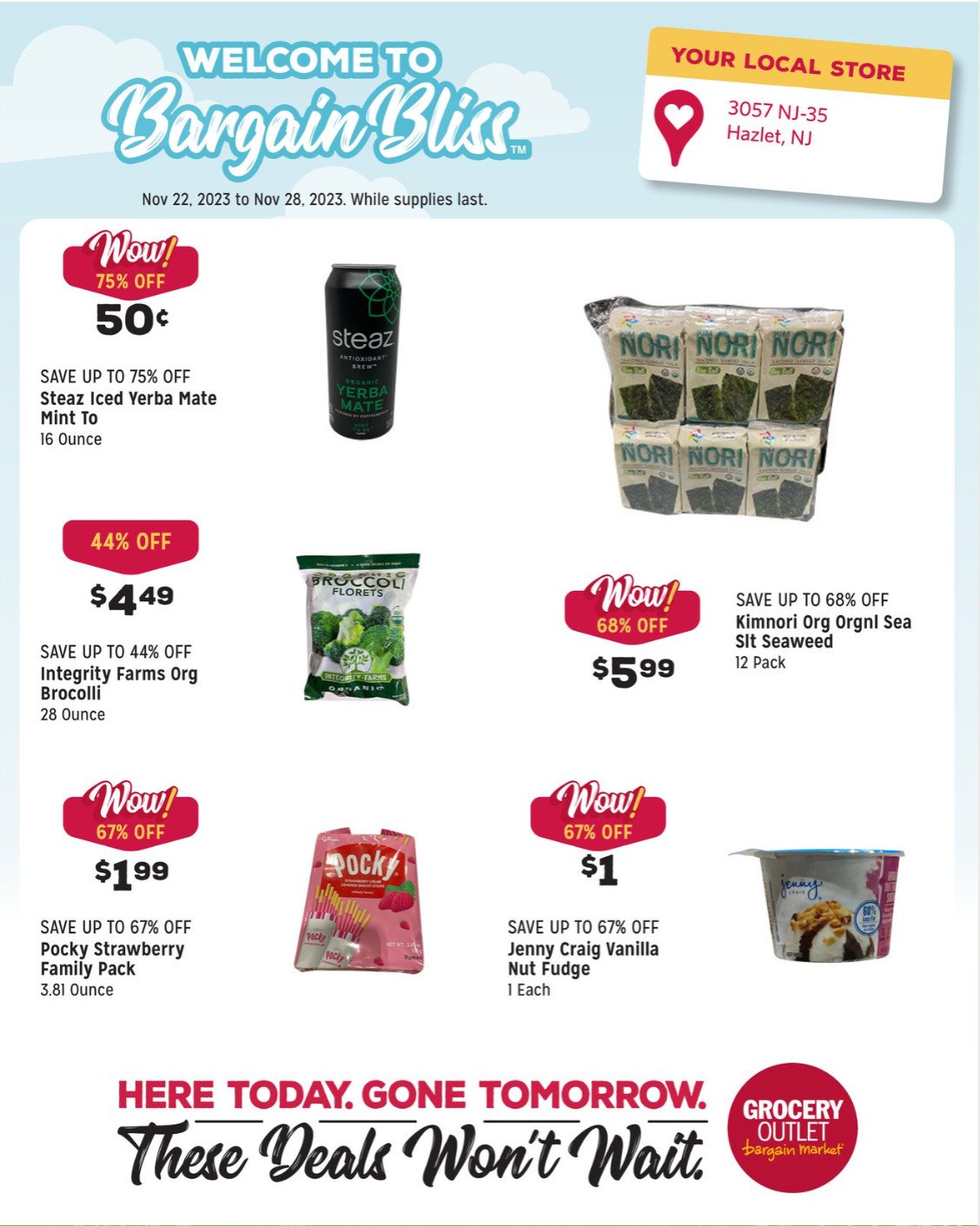 Grocery Outlet Weekly Ad Nov 22 Nov 28, 2023 (Thanksgiving Promotion