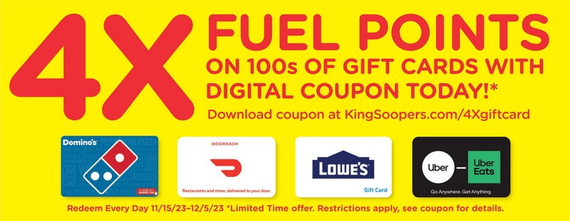 King Soopers Weekly Ad Nov 24 – Nov 28, 2023