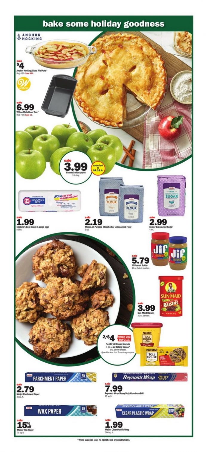 Meijer Weekly Ad Nov 19 Nov 25, 2023 (Thanksgiving Promotion Included)