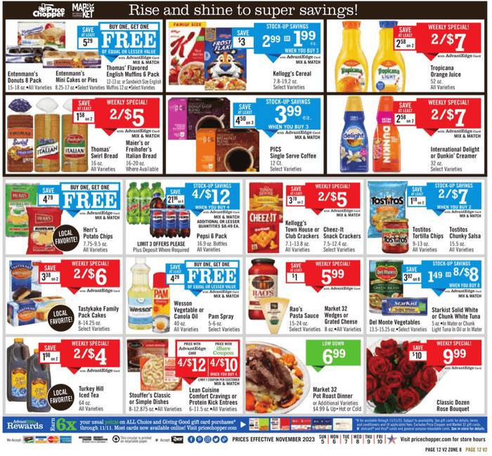 Price Chopper Weekly Ad Nov 05 Nov 11, 2023 (Thanksgiving Promotion