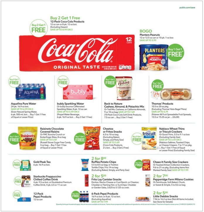 Publix Weekly Ad Nov 08 Nov 14, 2023 (Thanksgiving Promotion Included