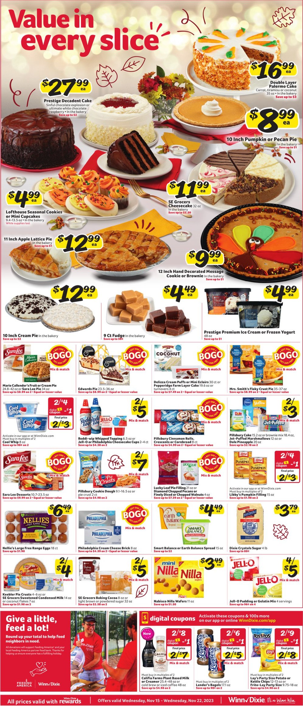 WinnDixie Weekly Ad Nov 15 Nov 21, 2023 (Thanksgiving Promotion