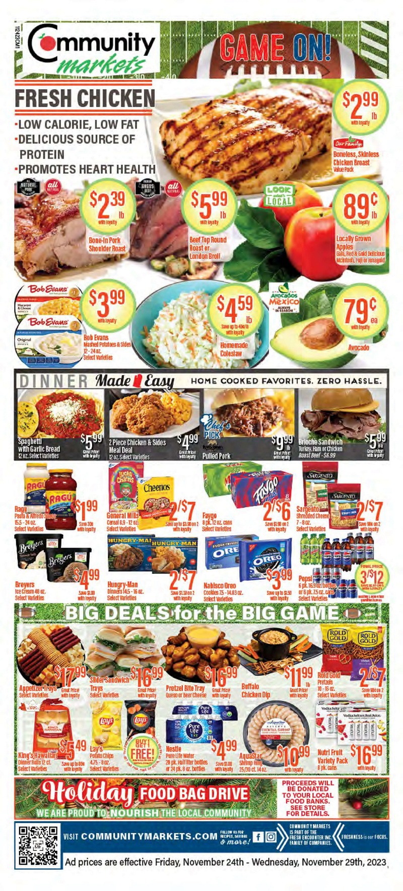 Community Markets Weekly Ad Nov 24 Nov 29, 2023