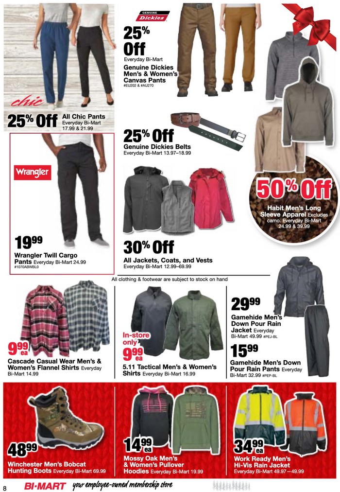 Bi-Mart Weekly Ad Dec 12 – Dec 26, 2023 (Christmas Promotion Included)