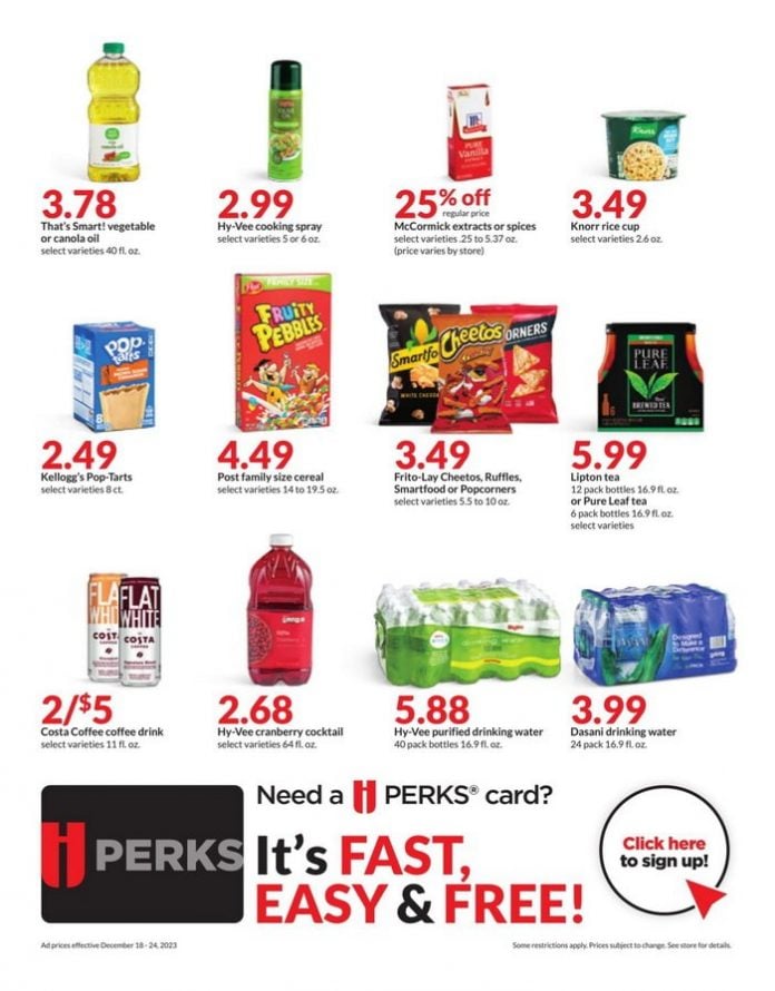 HyVee Weekly Ad Dec 18 Dec 24, 2023