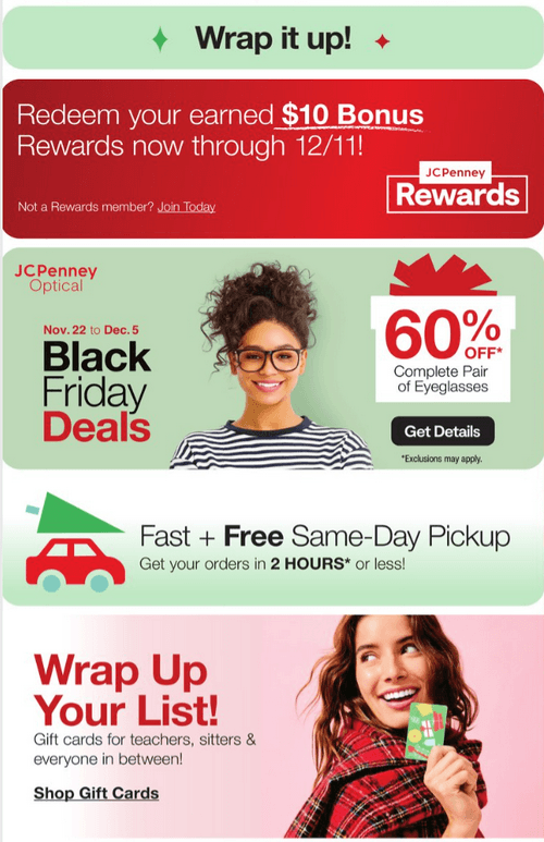 JCPenney Mystery Sale Dec 07 – Dec 14, 2023