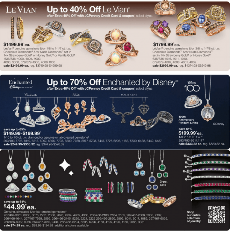 JCPenney After Christmas Jewelry Sale Dec 26, 2023 – Jan 1, 2024